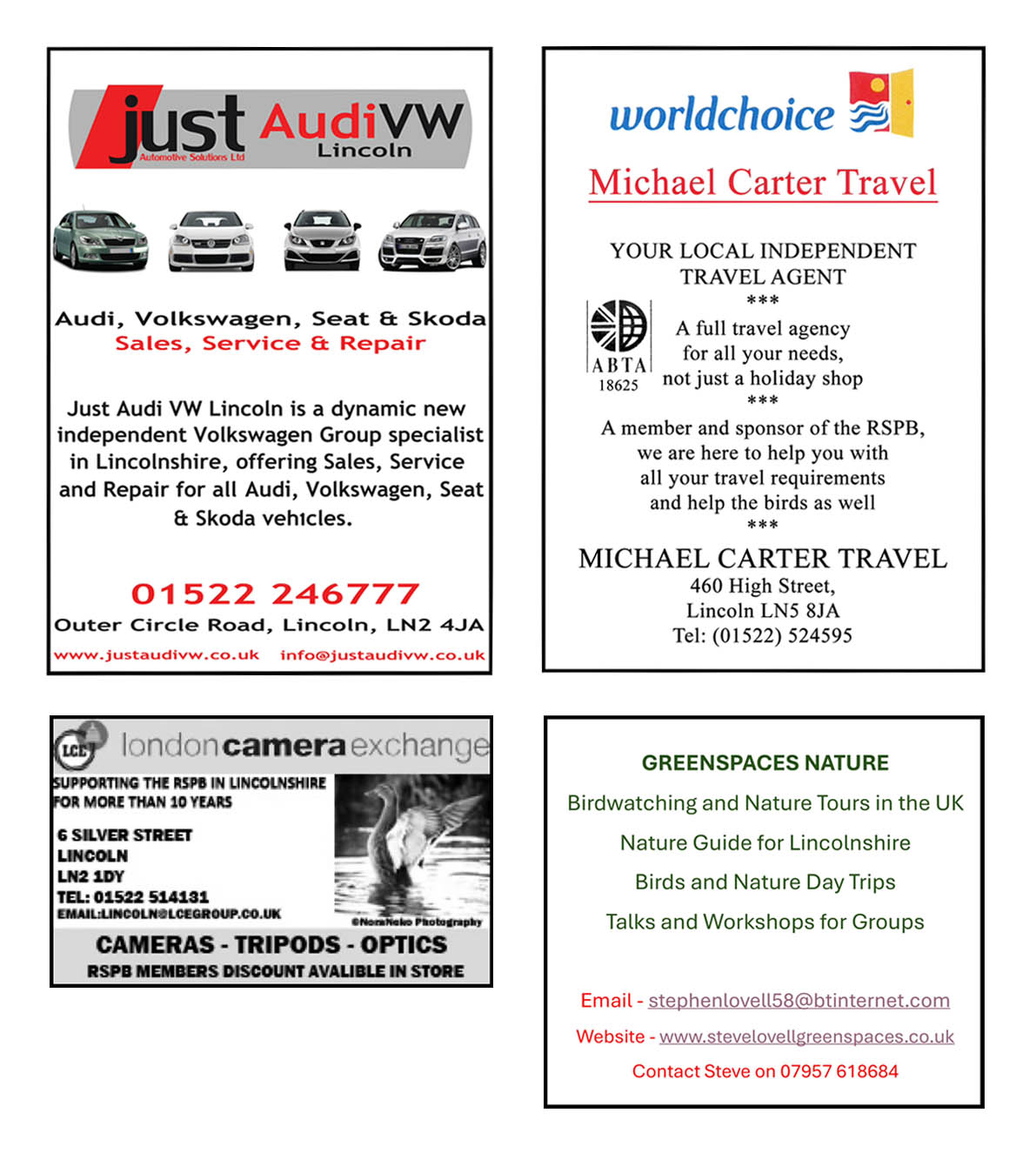 Sponsor's Adverts